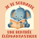 Une rentrée éléphantesque et joyeuse